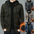 thumbnail image 2 of Kiplyki Spring Men's Hoodies Autumn/Winter New Style Velvet Hooded Long-sleeved Knitted Jacket, 2 of 2