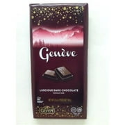 Gefen Genve Drama Dark Chocolate Bar, 3.5 oz has 24 pieces of Swiss chocolate that has 4 servings so you can share. Made with Sugar, Cocoa Mass and Cocoa butter.