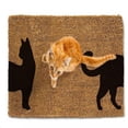 thumbnail image 2 of Set of 4 Coming & Going Cat Doormat, 2 of 2
