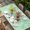 Green, variant on Beige Gnomes Easter Table Cloths for 8 Foot Rectangle Tables, Eggs Botanical Carrot Pastoral Patio Waterproof Elastic Fitted Tablecloths, Washable Rectangular Table Cover for Camping