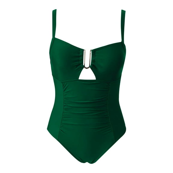 RUTAYY Swimwear Women Monkini Swimsuit Long Sleeve Surfing Beach Holiday Swimsuit Pool Swim Wear