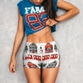 thumbnail image 3 of Fotbe Christmas Houses Shorts Sin Costuras – Shorts Deportivos de Cintura Alta para Mujer, Elásticos para Gimnasio, Yoga, Running o Ciclismo-Small, 3 of 8