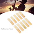 thumbnail image 4 of 10 Pack Professional Alto Saxophone Reeds with Plastic Box, Strength 2.5 E Sax Reeds, Saxophone Alto, Thinner Reed Tip for Easy of Play, Traditional Reeds, 4 of 9