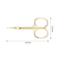 thumbnail image 6 of Stainless Steel Eyebrow Curved Scissors For Eyebrow Nail Daily Tool, 6 of 6