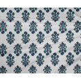 thumbnail image 4 of oneOone Polyester Lycra White Fabric Leaves & Floral Block Sewing Craft Projects Fabric Prints By Yard 56 Inch Wide, 4 of 4