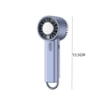thumbnail image 4 of Tong Portable Desk Fan Personal Handheld Fan With USB Rechargeable Battery For Travel Outdoor Use, 4 of 6