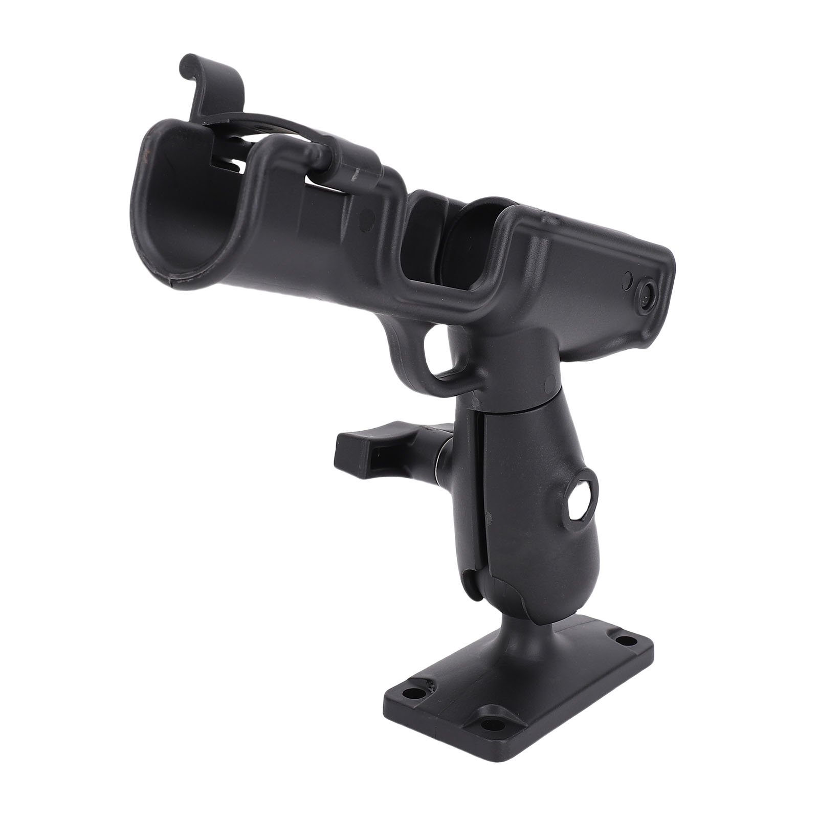 Elowen Boat Fishing Pole Holder Boat Fishing Rod Holder with Mounting Base Kayak Fishing Rod Holder Sturdy Rotatable for Boat Canoe Kayak