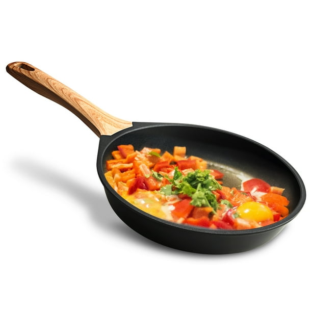 Miusco 10 Inch Nonstick Fry Pan and Skillet, Natural Stone ...