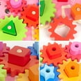 thumbnail image 3 of Wooden Gear Game Toy for Kids Playing with Bright Color Design and Suitable Size 1 Set, 3 of 6