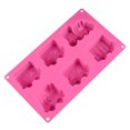 thumbnail image 3 of Silicone Mold 6 Cavity Creative Nonstick Train Cake Mold Baking Mold, 3 of 8