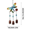 thumbnail image 6 of Taotanxi 1 Pcs Humming Bird Dragonfly Wind Chimes,Outdoor Hanging Windbell Pendant Wall Window Decor,Hanging Mobile Decor for Garden Yard Wind Chimes Outdoor (Dragonfly), 6 of 6