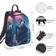 thumbnail image 2 of Disketp DJ Panda Hot Air Balloon Mochila Ligera e Impermeable, Mochila de Día Resistente para Viajes, Senderismo y Uso Diario para Hombre y Mujer, 2 of 7