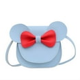 thumbnail image 2 of nvzhuang Baby Girl Cartoon Crossbody Bag, Cute Mouse Ear Bowknot Magnetic Snap Shoulder Bag, 2 of 4