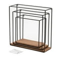 thumbnail image 4 of Kiera Grace Set of 3 Cubic Metal Shelves - 12"/10"/8 Inch, 4 of 5