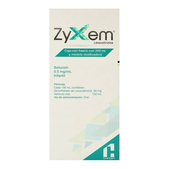 Zyxem 0.5 mg/ml solución infantil 200 ml