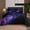Black, variant on Psoiuetr Galaxy Comforter Set Outer Space Purple Starry Sky Night Pattern Bedding Set for Girls Boys Kids Teens Twin Size with 1 Comforter 2 Pillowcases