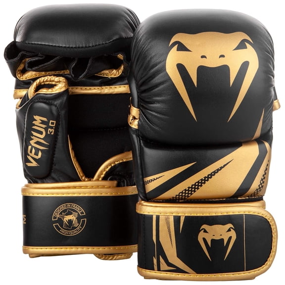 Guantes de Boxeo Venum Challenger 3.0 Sparring Negro Oro L/XL