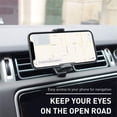thumbnail image 4 of Macally Car Vent Phone Mount, [Universal Design] Clip Cell Phone Holder for Car - Air Vent Phone Mount for Car - Easy Clamp Cradle in Vehicle Compatible with All Apple iPhone Android Smartphone, etc., 4 of 4