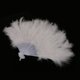 thumbnail image 4 of s Mujeres De Apoyos De Ventidor Despedi De Soltera Plegable Mano Bnca Sunnimix Pluma Fan, 4 of 7