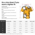 thumbnail image 3 of Autumn Leaves Men'S 3d Print Casual Button Down Shirts, Novelty Hawaiian Short Sleeves S, 3 of 8