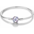 thumbnail image 1 of czcpp-Bracelets for Women 925 Sterling Silver Snake Chain Bracelets for Pandora Charm Beads, 1 of 4