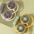 thumbnail image 3 of KUFptva Neck Fan Portable 2 Speeds USB Rechargeable Quiet Sports Fans for Outdoor Ventilador Portatil Shaking Cooling Fan, 3 of 7