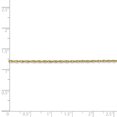 thumbnail image 5 of 10K Yellow Gold 1.3mm Heavy-Baby Rope Chain 18 Inch, 5 of 5