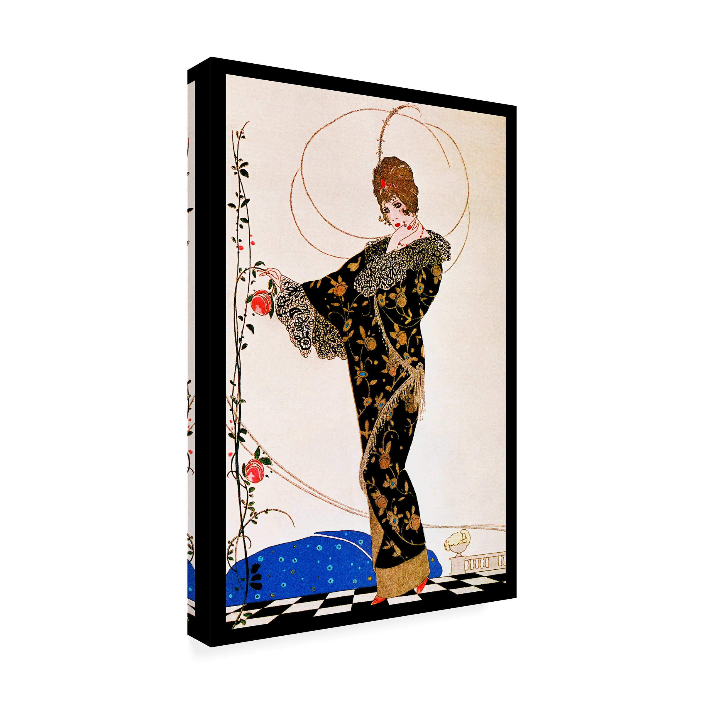 Trademark Fine Art 'Deco Fashion 22' Canvas Art by Vintage Lavoie