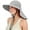 Gray, variant on Women's Sun Hat Wide Brim, UV Protection Sun Hats for Women, Beach, Gardening, Summer Outdoor Travel Fishing Hat