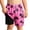 00&Hot Pink702, variant on Lullu Boys Hawaii Beach Swim Trunks with Compression Liner Quick Drying Swim Shorts