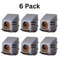 6 Pack of Large Wall Mount Egg Nesting NEST Boxes with Perch for