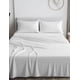 thumbnail image 1 of Juego de sábanas de microfibra Smart Bamboo Supreme Queen White, 1 of 5