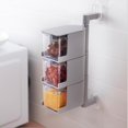 thumbnail image 2 of Condimento De Especias Montado En La Pared Caja De Envase De Botella De Condimento De Almacenamiento - 3-gris, Individual Baoblaze Juego de racks de especias giratorio, 2 of 8