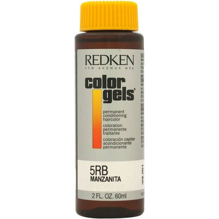 Redken Color Gels Permanent Conditioning Haircolor 5Rb - Manzanita, 2