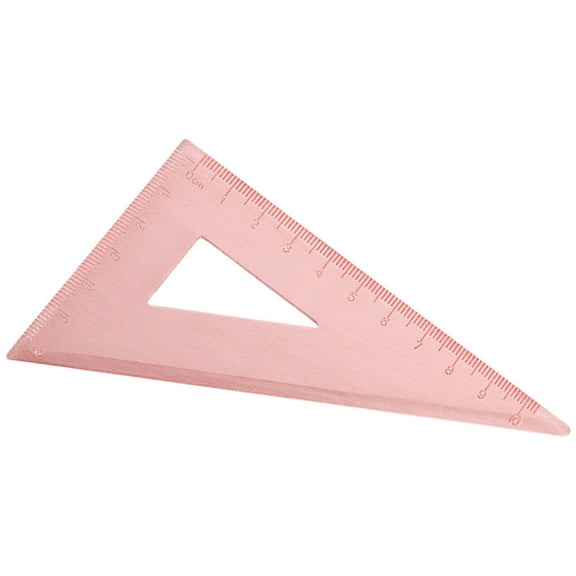 Zehuanyu Drafting Triangle Ruler Drafting Triangle Ruler  Metal Measure Ruler Drafting Triangle for Student