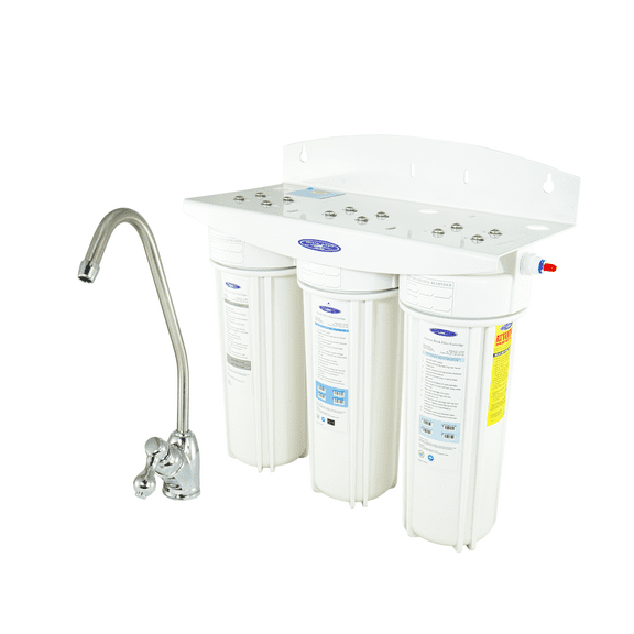 Arsenic Under Sink Water Filter System Triple