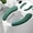 Green, variant on 2Pcs Bathroom Warmer Toilet Seats Close Stool Washable Soft Seat Cover Pad Cushion Toilet Seat Cushion Suitable for All Seasons, Cushion