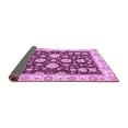 thumbnail image 2 of Ahgly Company Indoor Rectangle Oriental Purple Traditional Area Rugs, 4' x 6', 2 of 4