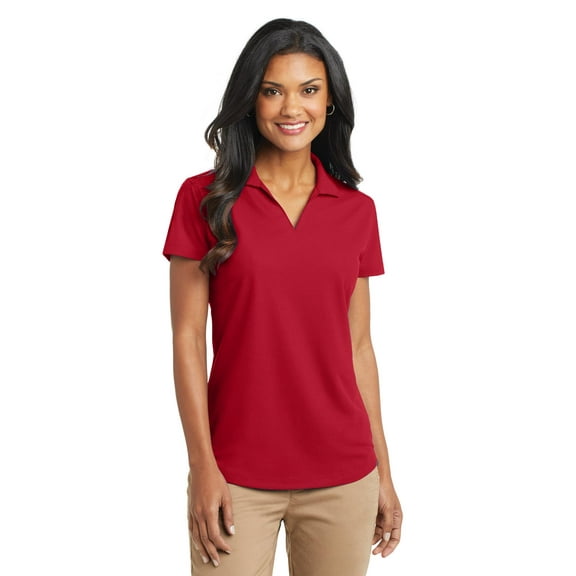 Port Authority Grid Polo (L572) Engine Red, M