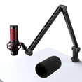 thumbnail image 1 of Boom Arm para micrófono HyperX QuadCast con filtro Pop SUNMON, 1 of 7
