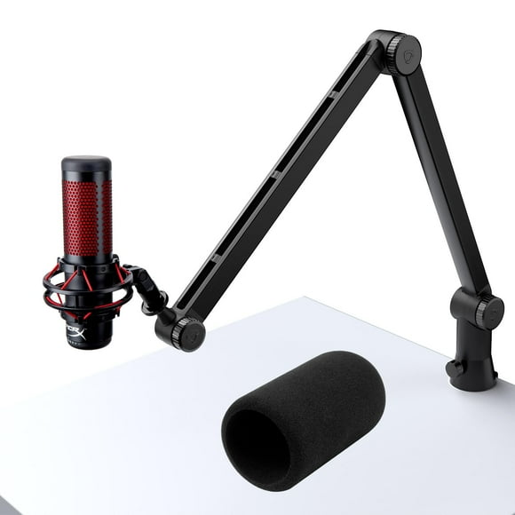 Boom Arm para micrófono HyperX QuadCast con filtro Pop SUNMON