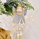 thumbnail image 4 of Decoración navideña, muñeco de Ángel, colgante de árbol, adornos colgantes, manualidades navideñas, decoraciones de elfos, 4 of 5