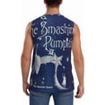 thumbnail image 4 of Smashing Pumpkins Tank Top Man's T Shirt Sleeveless Short Sleeve Comfy Tee Youth Quick Dry Summer Polyester Shirt for Daily Top, 4 of 8