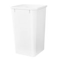 thumbnail image 2 of Rev-A-Shelf RV-1024-52 Large 27 Quart Replacement Home Kitchen Multipurpose Trash or Recycle Waste Container Basket Bin, White, 2 of 3