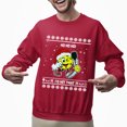thumbnail image 2 of Christmas Sweatshirt, Funny Pickleball Christmas Sweatshirt, Ho Ho Ho Ugly Holiday Jumper, Festive Xmas Gift for Dinking Players & Fans, 2 of 5