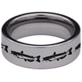 thumbnail image 4 of Catfish Tungsten Carbide Ring, 4 of 9