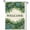 A, variant on XaaKee Garden Flags, Botanical Woven Greenery Yard Flags, Double-Sided High-Quality White Linen Small Garden Flags, Decorative Outdoor Scenarios, 12x18Inch