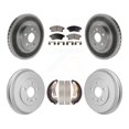 thumbnail image 1 of Transit Auto Front Rear Coated Disc Brake Rotors Ceramic Pads and Drum Kit for Car 2013-2014 Chevrolet Sonic RS KGT-103592, 1 of 11