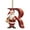 R, variant on DefiDgd 3.15inch Christmas Tree 26 Letters and Santa Pendant Decoration,Acrylic Hanging Christmas Ornaments,Letter Christmas Indoor for Christmas Tree Ornaments Pendant Hanging Decorations(Q)