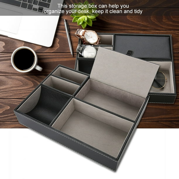 Rangement portable de bureau - Pour ordinateur, mug, accessoires